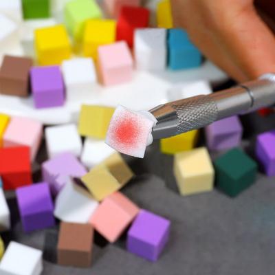 Mini Schwammblock Schwamm Kleber Verblenden Entfernung Buntes Make-up Einfaches Werkzeug Block Frauen Schönheit