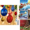 3d Printed Christmas Bath Curtain Thickened Polyester Fabric Waterproof Home Decor For Holiday Season 77