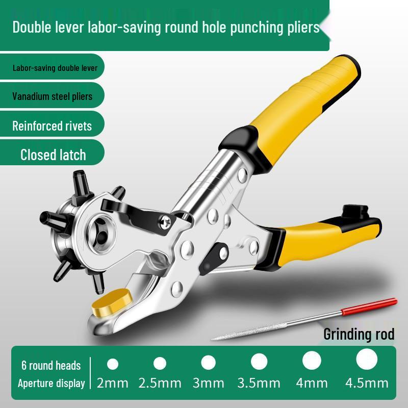 Baolian Labor-Saving Belt & Strap Hole Punch Pliers
