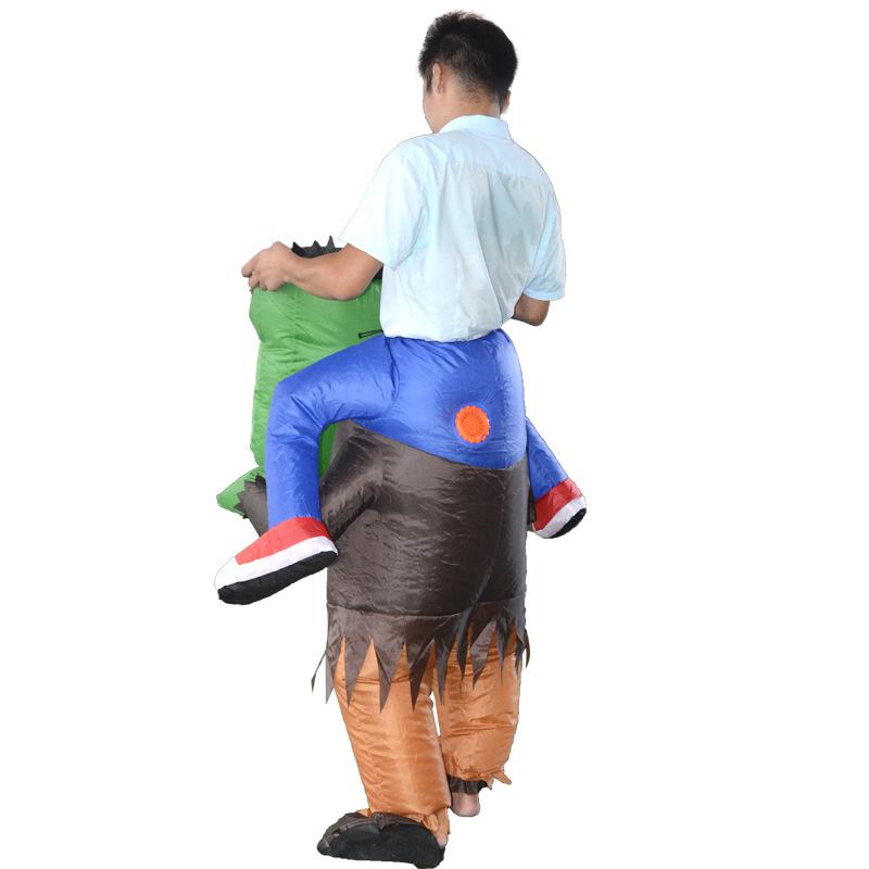 Рождественский Костюм Франкенштейна Надувной Костюм Вечеринка Косплей Костюм Реквизит 150-190cm