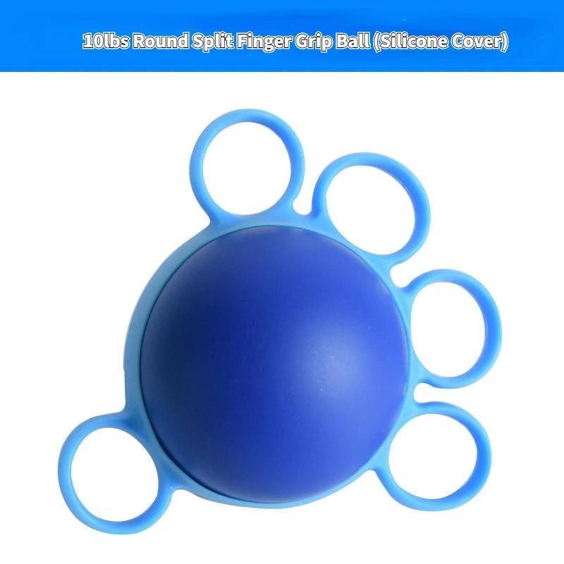 Five-Finger Grip Ball for Stroke & Hemiplegia Rehabilitation, Wrist Finger Strength Training Tool