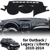 Tapis De Tableau De Bord Pour Subaru Outback Legacy Liberty 2010-2014, Couverture De Tableau De Bord, Tapis De Protection, Pare-soleil, Accessoires