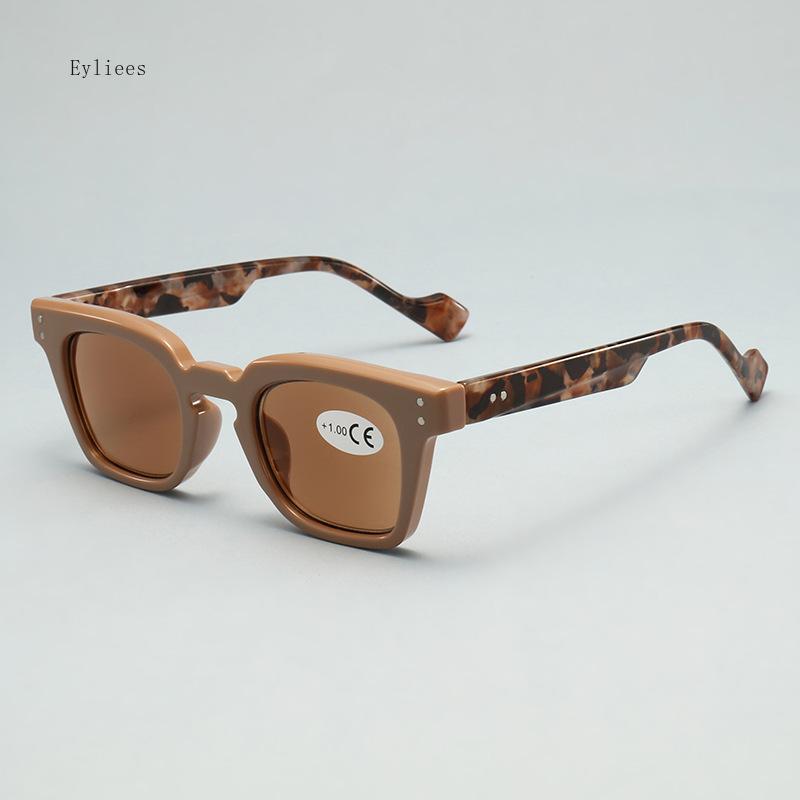 Lese-Sonnenbrillen für Damen Herren Klassischer Rahmen Outdoor-Sonnenbrillen Lesebrillen Presbyopie +1.0~+4.0