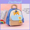 Kids Cartoon Animal Backpack With Waterproof Nylon For Kindergarten School Young Children