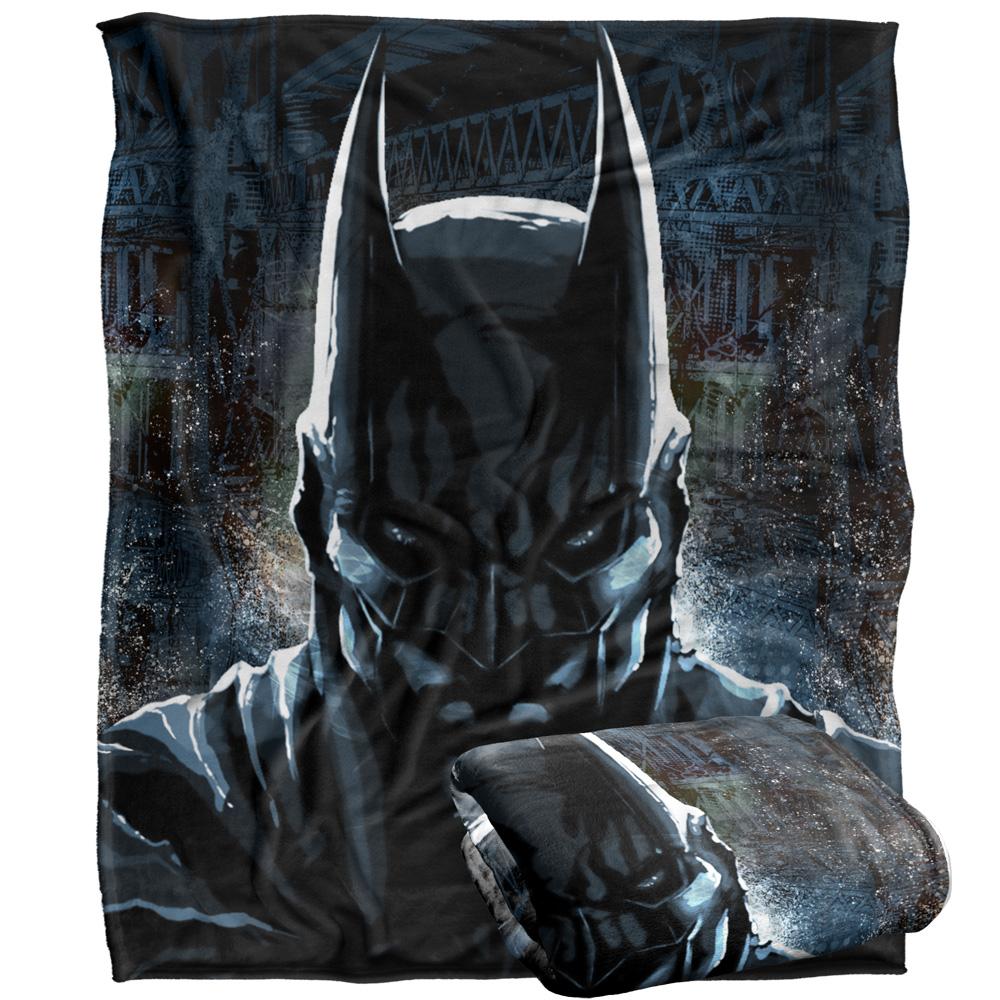 Batman Close Up Supersoft Blanket