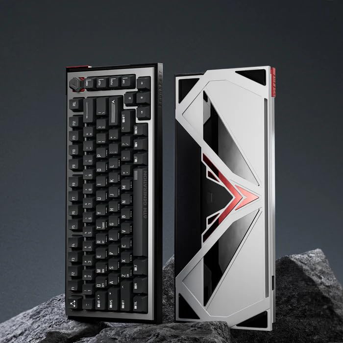 DrunkDeer A75 Ultra Rapid Trigger eSports Gaming Keyboard with Magnetic Switches Adjustable Actuation RT Plus RT Match 8K Black TTC POM Switches