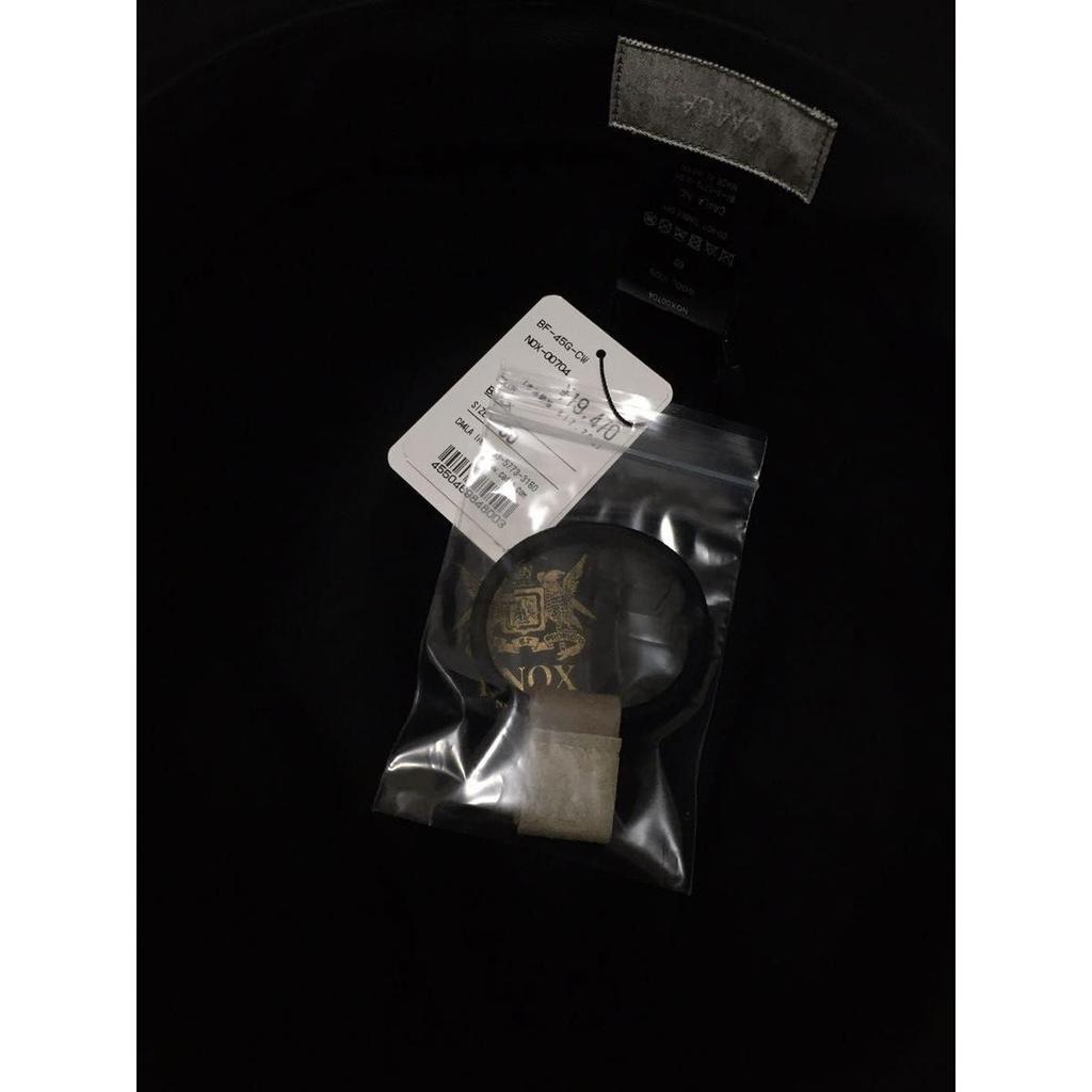 Used [New, unused, with tags] CA4LA Kashira / KNOX special order / Head circumference 60cm / Felt hat, folded hat, wool / black, black