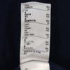 LACOSTE Long sleeve sweat trainer L Navy Men's Used