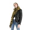Leopard Print Faux Cashmere Warm Fashionable Versatile Women Scarf