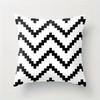 Home Decor Modern Black And White Geometric Pillow Covers Pattern Cushion Cover Suitable For Sofa Bedroom Car Pillow Cover