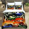 3D P-Powerpuff-Girls Cartoon Bedding Sets Exquisite Bed Supplies Set Duvet Cover Comforter Set Bedding Set Luxury Birthday Gift