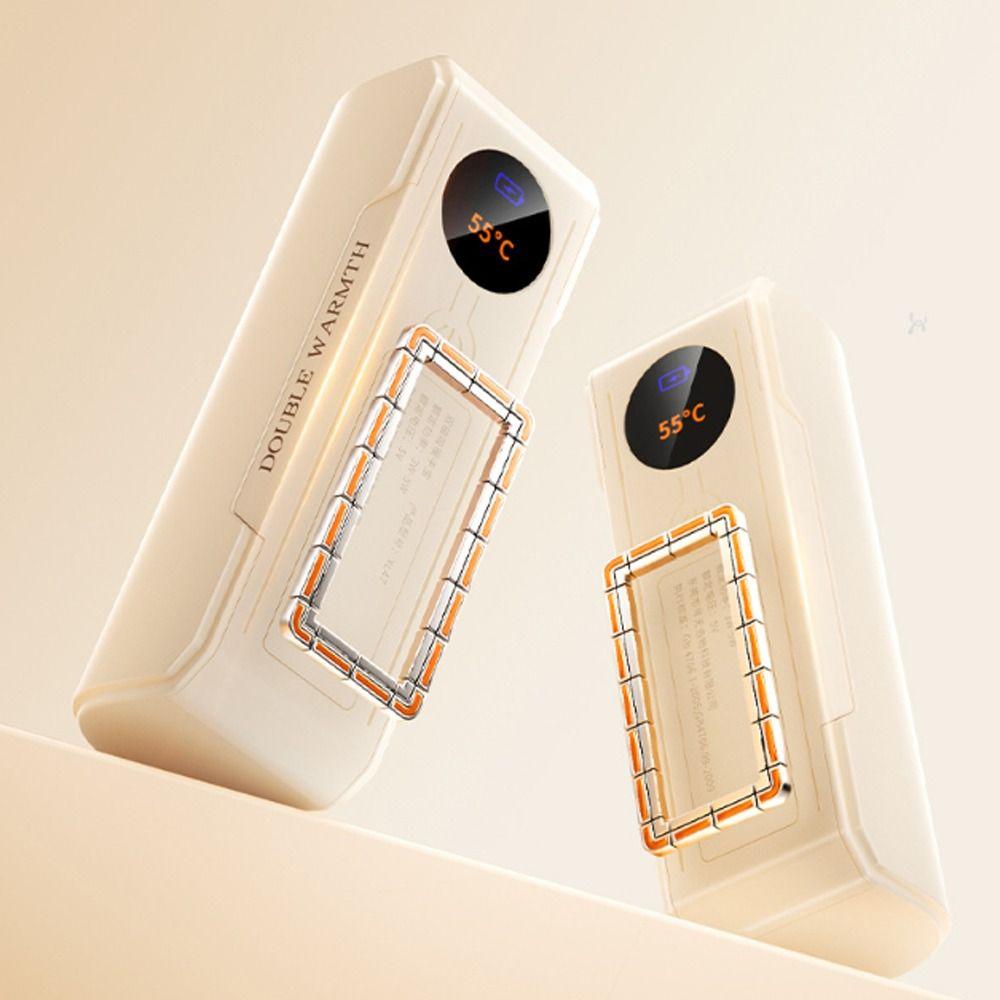 Rechargeable Electric Warm Treasure 2 In 1 Pocket Heater Fast Heating Heating Device  Camping