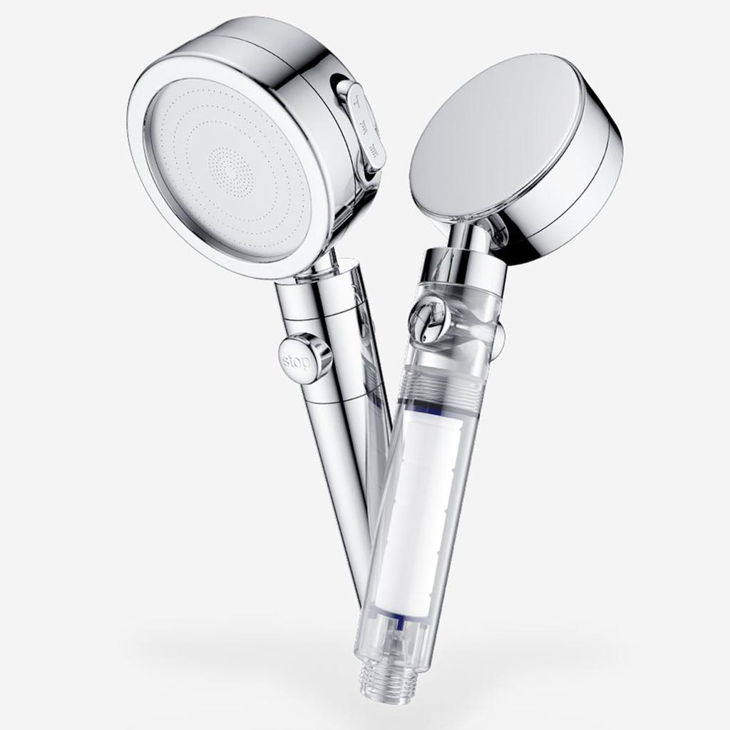 Shower Head Sprinkler Stop Water Pressurized Handheld Shower With