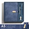 2026 A5 Customizable Business Diary: Elegant Leather Cover & Logo