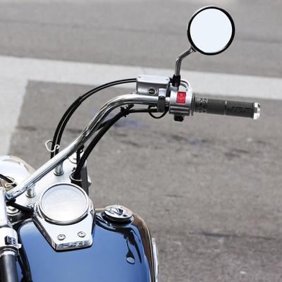 Motorradlenkergriffe aus Aluminiumlegierung Ergonomisches Design für Pendlerfahrten Verbesserter Komfort & Kontrolle Langstreckenfahrten