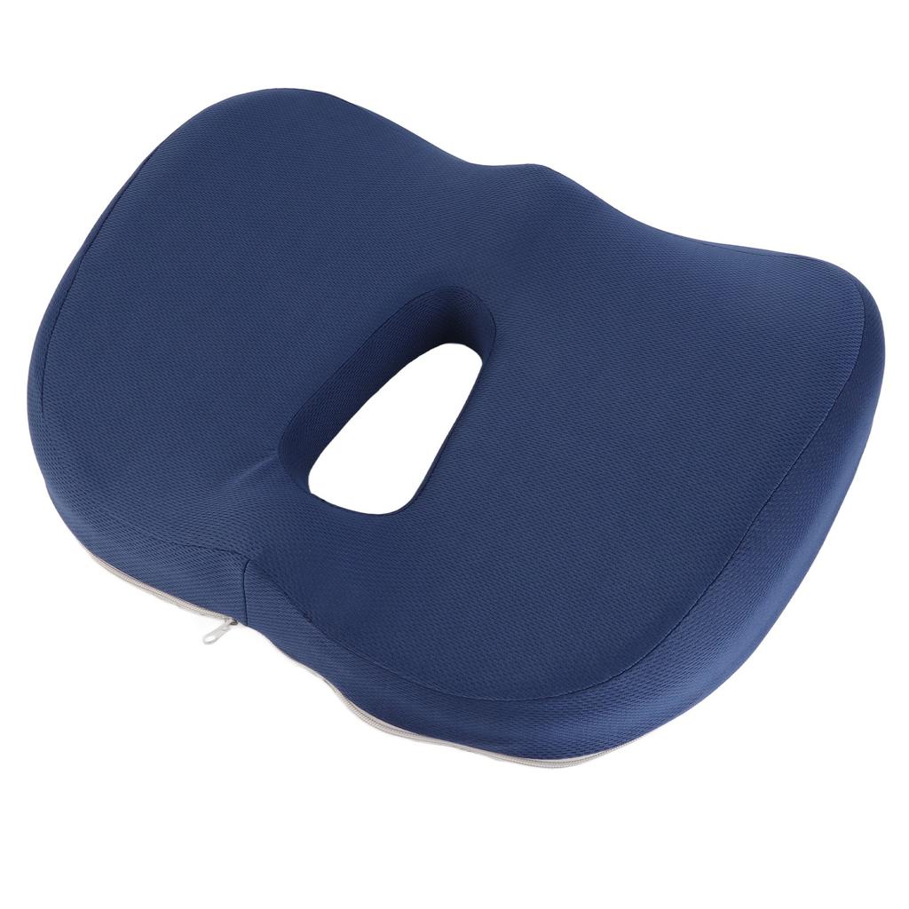 Memory Foam Seat Cushion Breathable Hollow Core Sitting Pillow Pad for Office Car Home