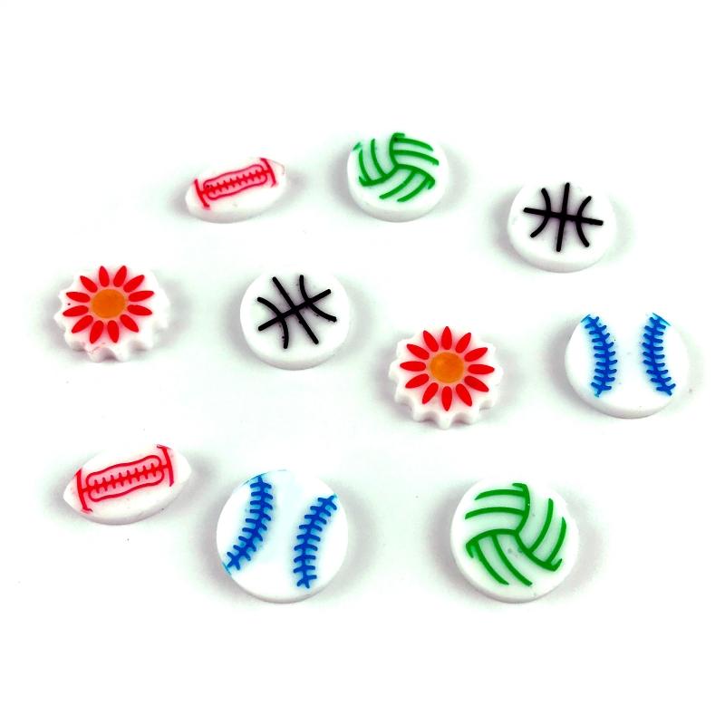 Rugby Baseball Sunflower Earring Silicone Mold Suitable for Epoxy Resin Diy Craft Pendant Stud Earrings Jewelry Making