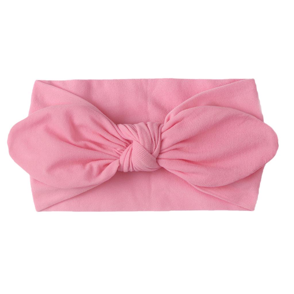 23-Color Newborn Baby Soft Nylon Headband with Rabbit Ears – Four Seasons Accessory