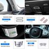 ABS/stainless steel for volvo v90 s90 Accessories 2017 2018      Car Decoration Sticker Interior Moulding