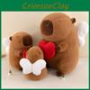 Angel Plush Capybara Character With Mechanical Feature For Kids Play And Gift
