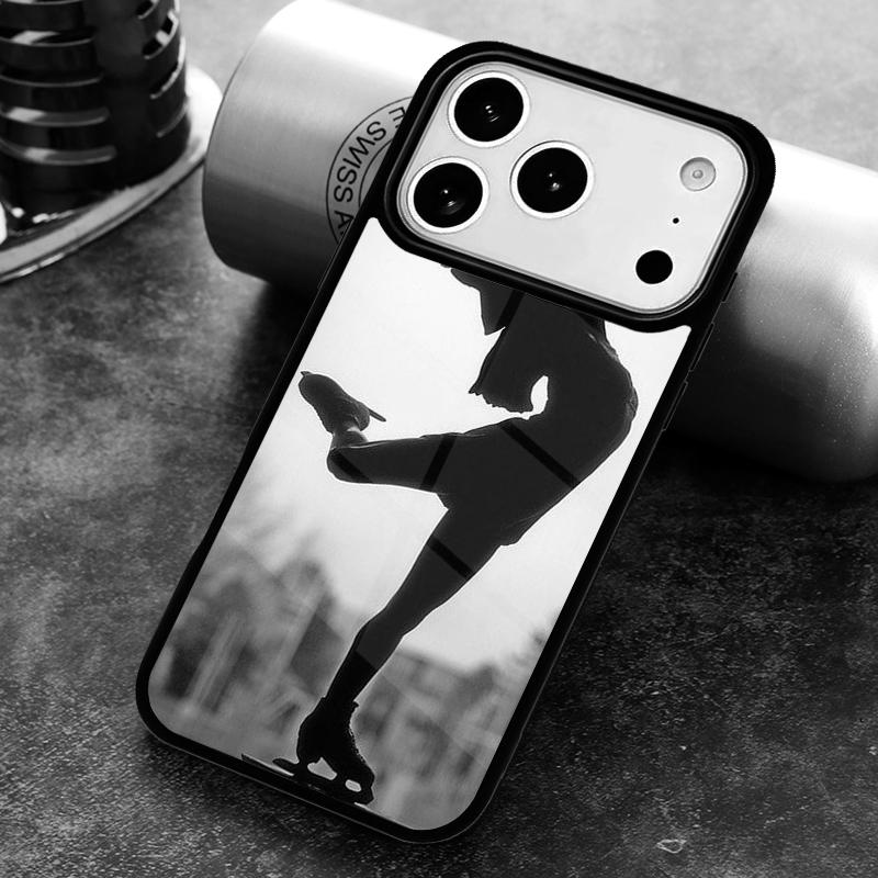 Figure Skating Dance Phone Case for iPhone 17 16 15 Pro Max Air 14 13 12 11 Plus Shockproof Cover