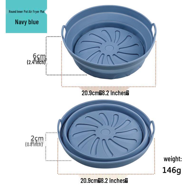 Silikonowa Forma do Pieczenia i Mata do Frytkownicy Powietrznej - Silikon Spożywczy