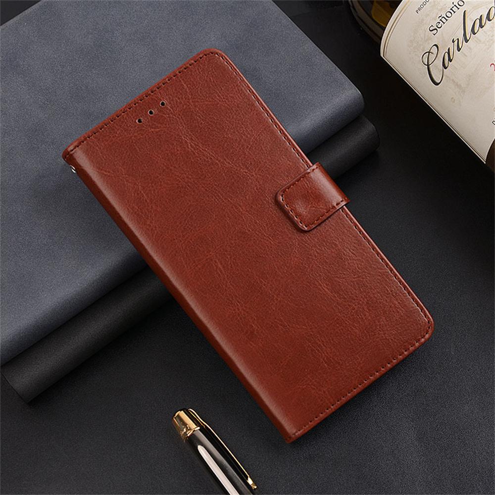 IDEWEI For Samsung Galaxy A26 5G Case Card Slots Holder Leather Phone Cover Crazy Horse Texture