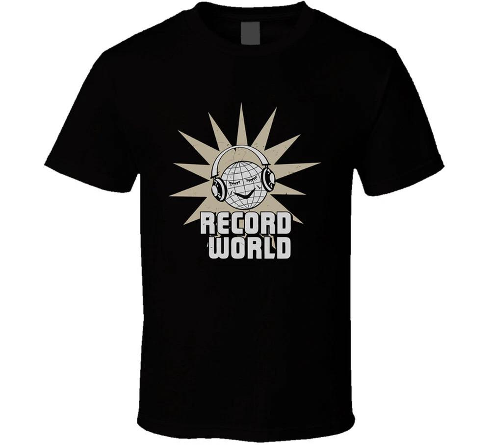 Record World Music New York T Shirt 2XL