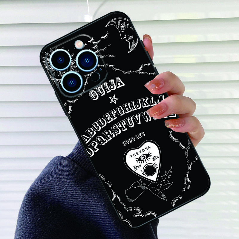 Ouija Board Phone Case For iPhone 16 15 14 11 12 13 Pro Max 12 13 mini XR 15 16 Plus 16e Cover Fundas