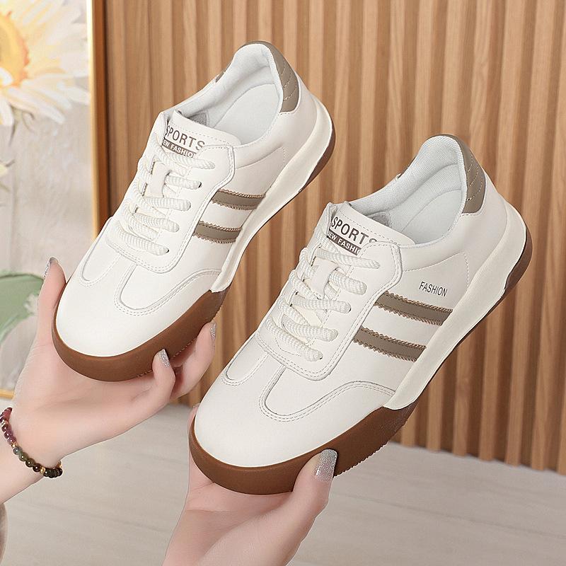 Dexun Damen Big Head Sneaker Herbst Neu Koreanische Version Allround Studenten Sport Forrest Gump Weiße Schuhe