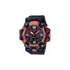 MASTER OF G-LAND Serie 200 Meter wasserdicht Tiefe Solar Quarz Harzarmband Herrenuhr rotes Zifferblatt GWG-2040FR-1AJR