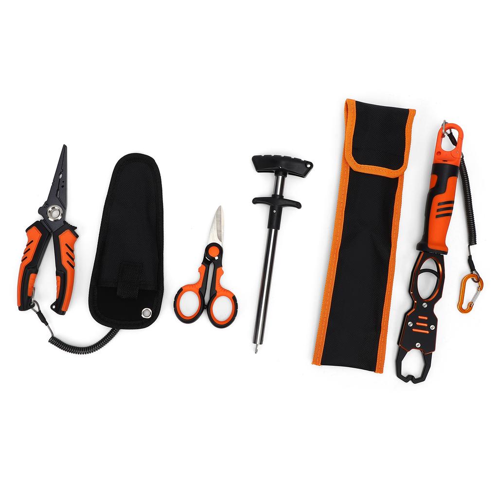 Portable Fishing Tool Set Multi-function Lure Pliers Fish Line Cutter Control Fish   Hook Remover Portable Fishing Tool