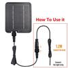 Waterproof Solar Panel Connectors Extension Cable Double Seal Design Suitable for Outdoor Lighting in Rainy Environments