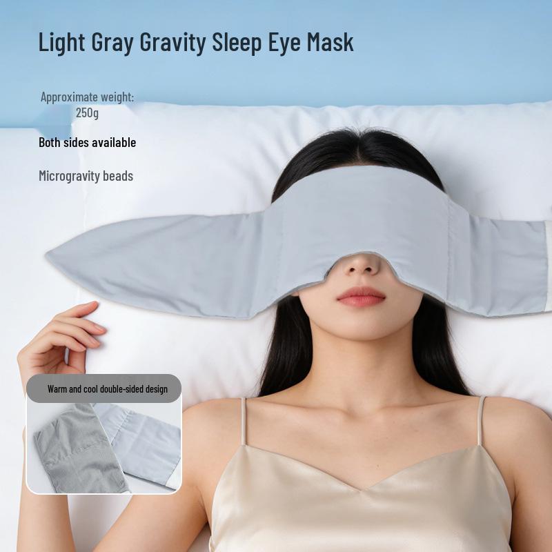 Zasilana przez USB jedwabna maska grzewcza na oczy z grafenem i byliną do terapii snu