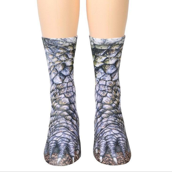 3D Animal Print Funny Socks for Kids and Parents