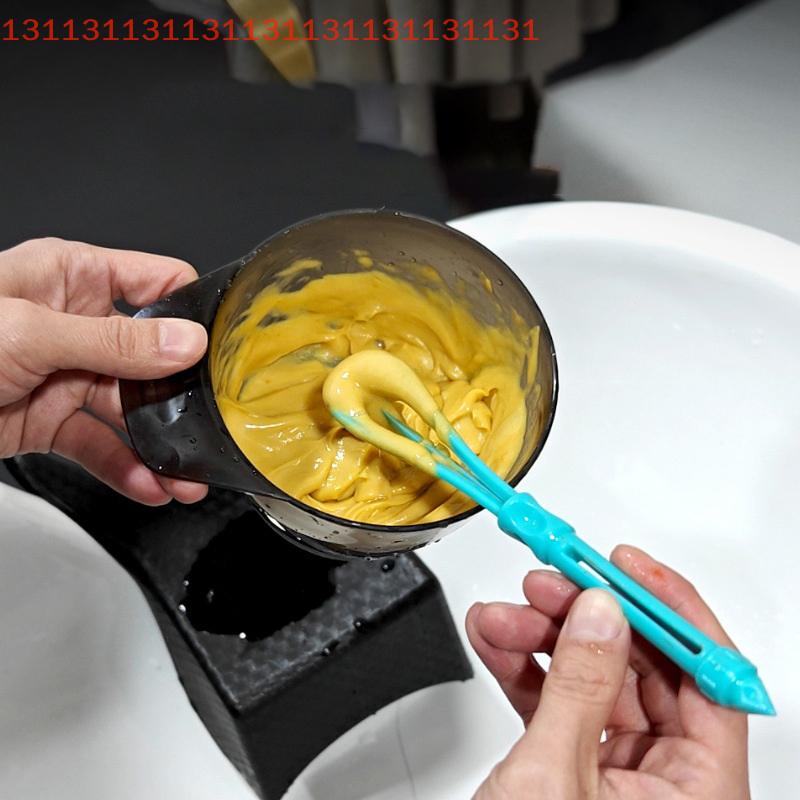 Multifunctional Hairdressing Cream Whisk Hair Color Mixer Stirrer Hair Dyeing Brush Salon Styling Tools Barber Accessories