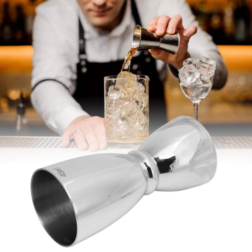 Anti Rust Measuring Cup Stainless Steel Wine Measure Cup Lightweight Cocktail Shaker Hotel