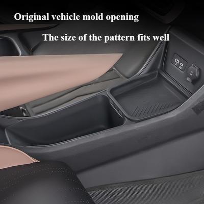 Pour BYD Seagull Boîte de rangement de console centrale Accoudoir Double rangement Boîte de rangement Fournitures intérieures en silicone Accessoires de voiture Outils