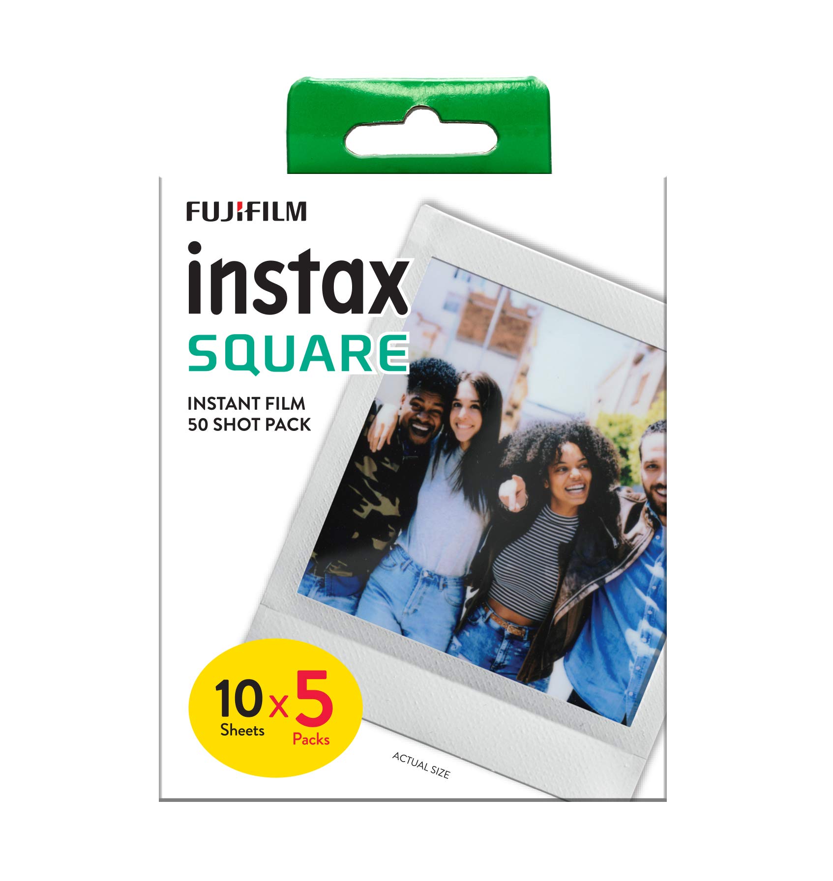 

instax 70100147085 Square Film White Border 50 Pack