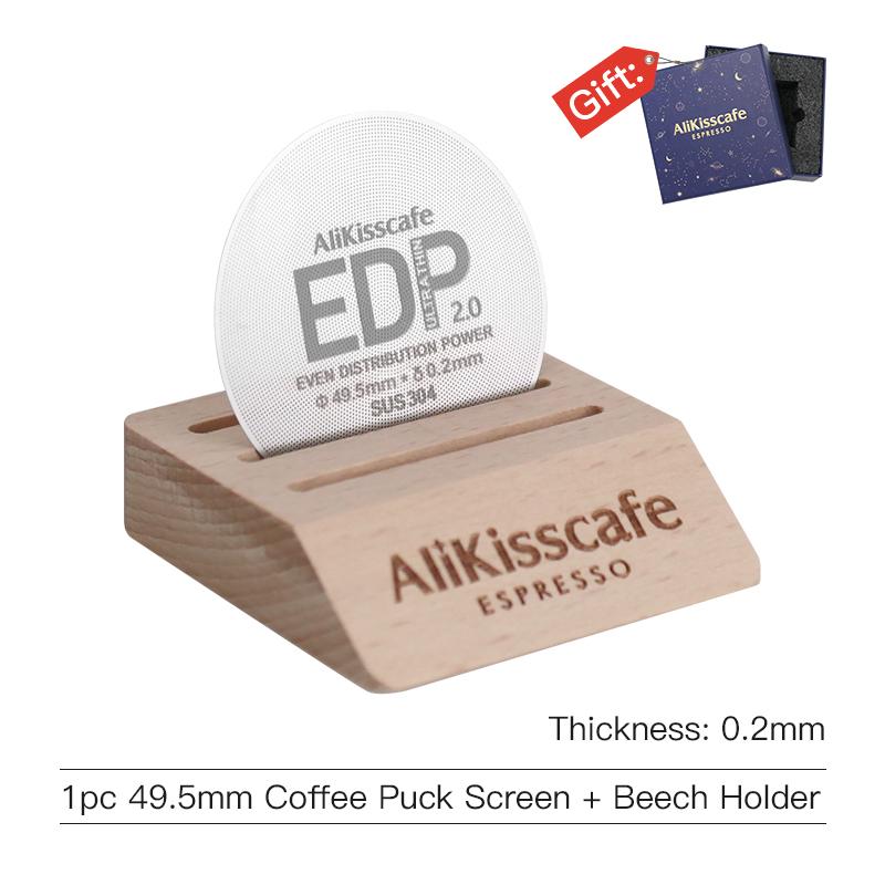 Alikisscafe Espresso Puck Screen Filter 51mm 53.5mm 58.5mm 57mm For Delonghi Breville Portafilter Barista Tools Coffee Accessory