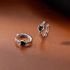 925 Silver Heart Hoop Earrings for Women - Simple and Trendy Design 2023