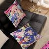 Anime Lucky Star Cushion Cover Car Throw Pillow Case For Sofa Car Christmas Gift 40x40cm 45x45cm