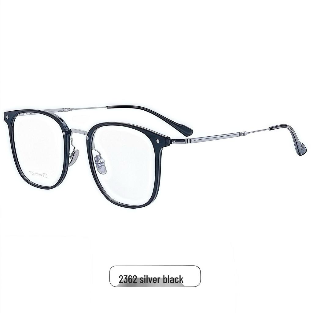 Ultralight Titanium Polygon Eyeglass Frame for Men and Women
