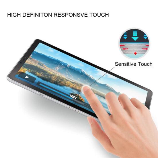 Smukłe szkło hartowane ochraniacz ekranu dla Samsung Galaxy Tab S4 10.5 T830/T835