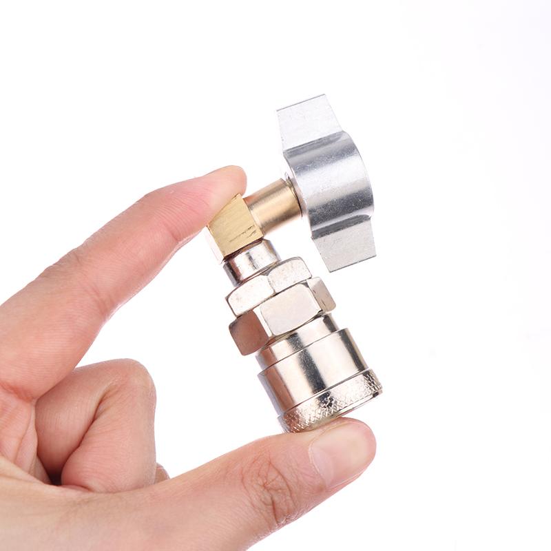 Diy-Zubehör Innovativer und praktischer LKW-Staubpistolen-Lufttankanschluss Gerader Anschlusswinkel Integrierter Anschluss