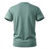 Men's Summer Selection Business and Leisure Round Neck Knitted Short Sleeve T-shirt