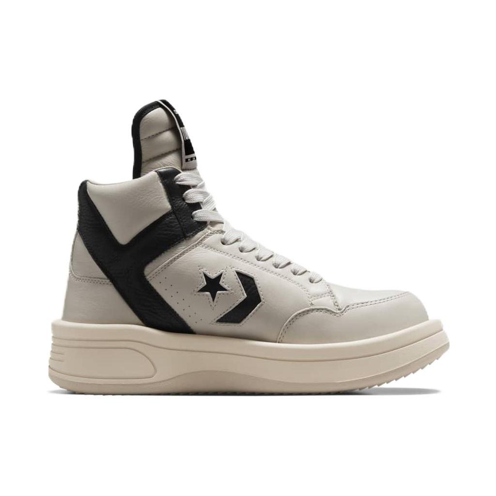 new Turbowpn Rick Owens X Drkshdw Converse Mid 'Oyster Black'