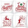Christmas Themed Pillowcases Car Accessories Office Santa Claus Living Room Sofa Home Pillowcases