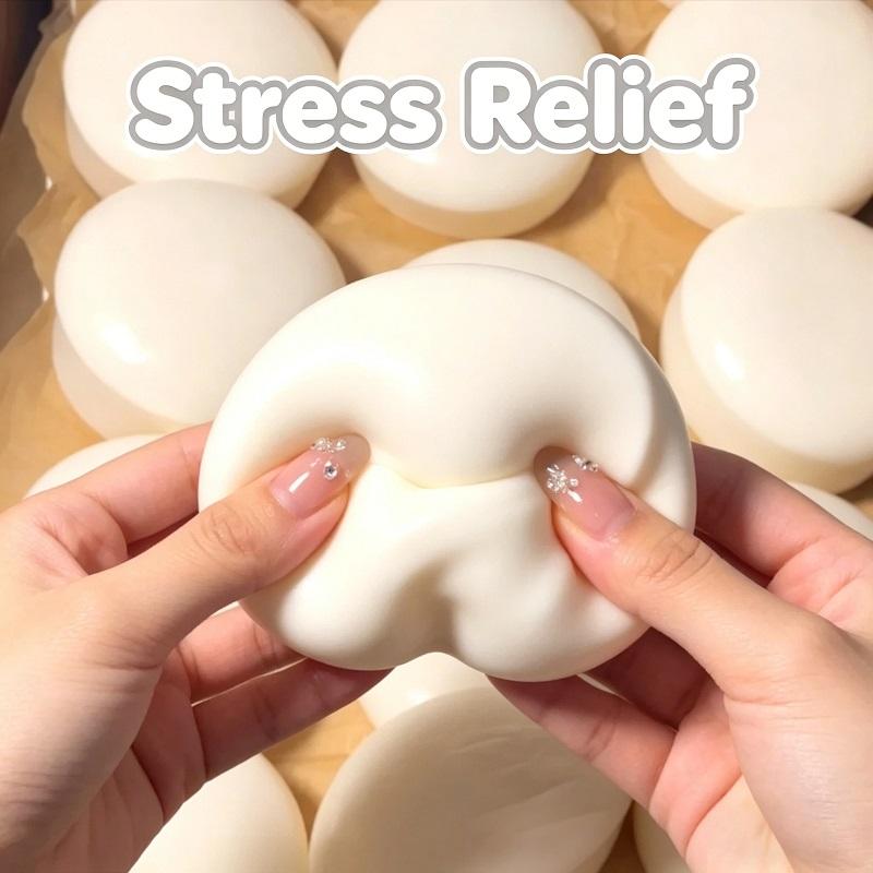 

Milk Cake Squeeze Taba Soft Toy, Cute Milky White Squeeze Toy, Finger Toy, Stress Relief Toy, Soft Girl Birthday Gift Toy