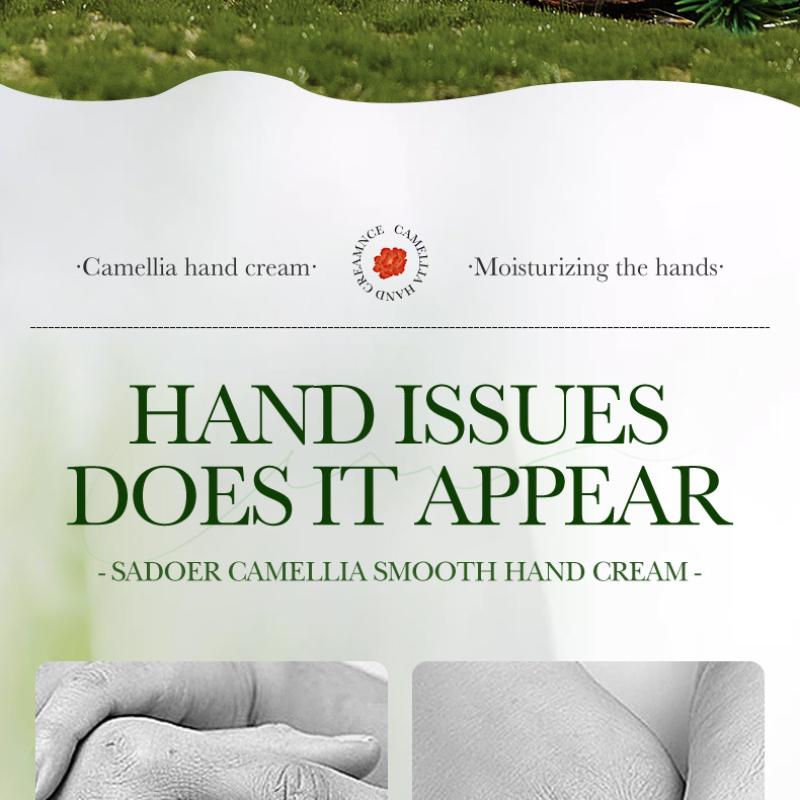 Voňavý krém na ruky SADOER hydratačný a zvláčňujúci jesenný a zimný prúžkovaný krém na ruky